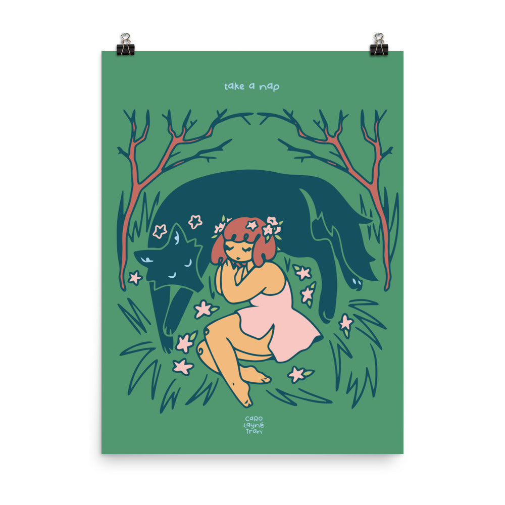 Took a Nap Poster