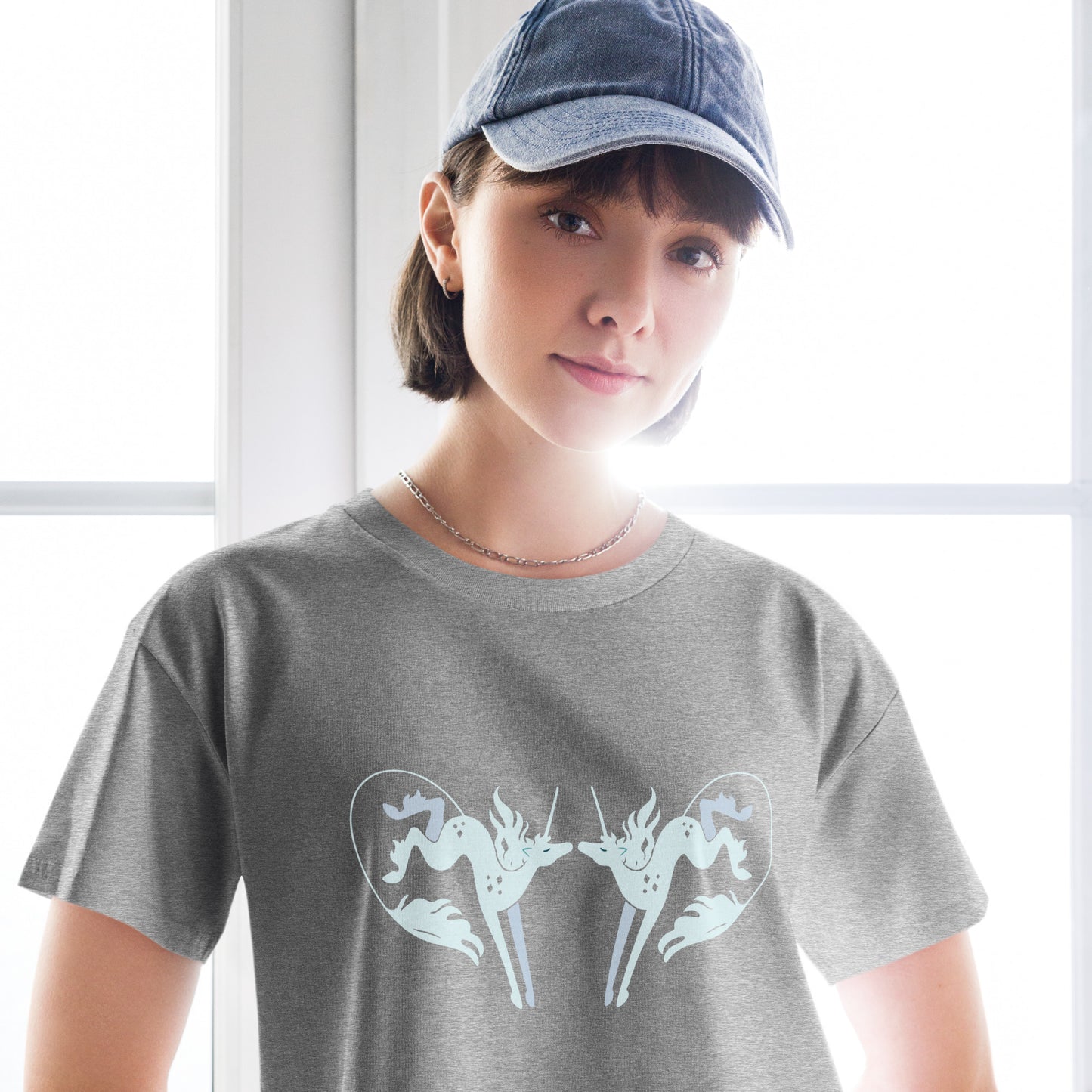 Unicorn Kisses crop top