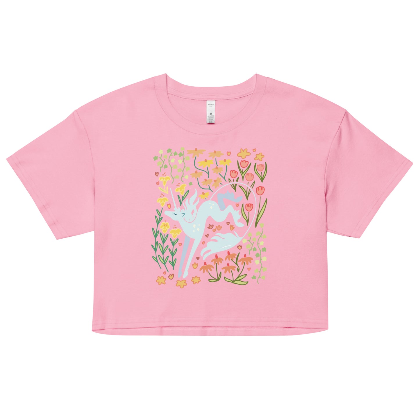 Unicorn Meadows crop top
