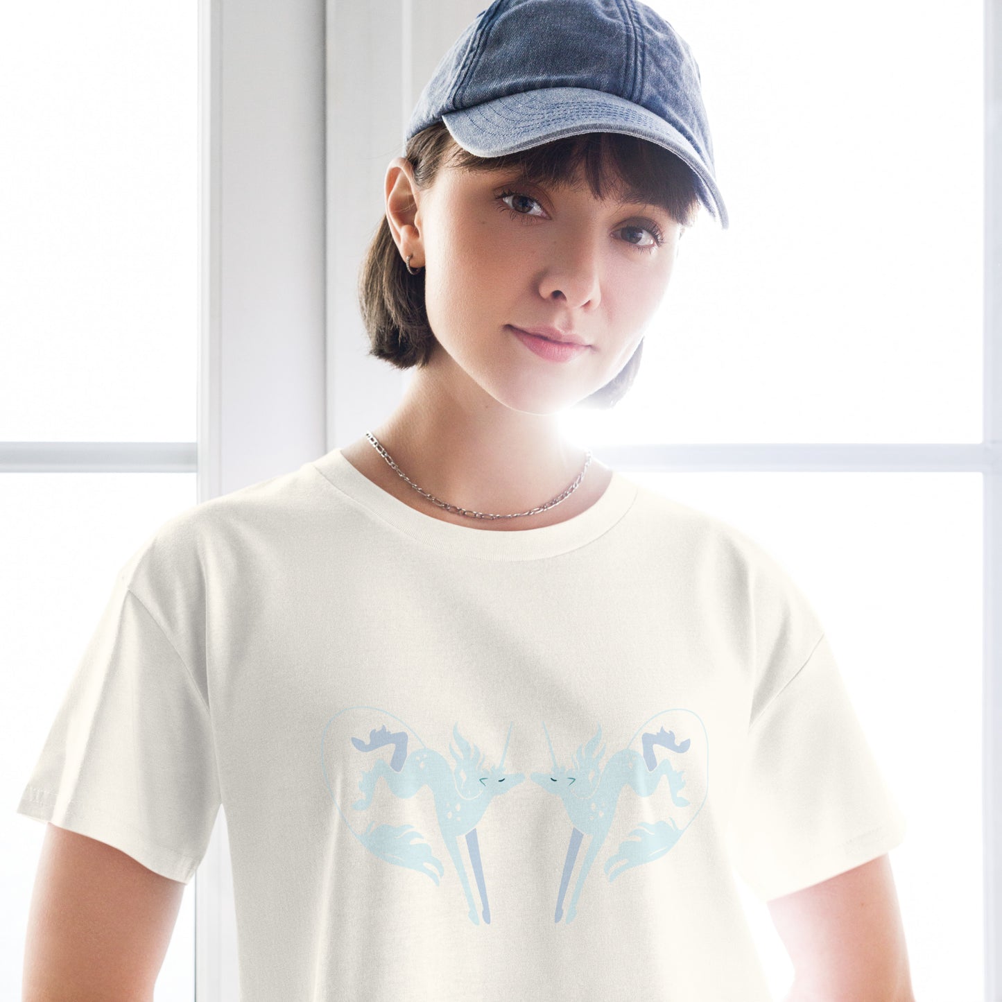 Unicorn Kisses crop top