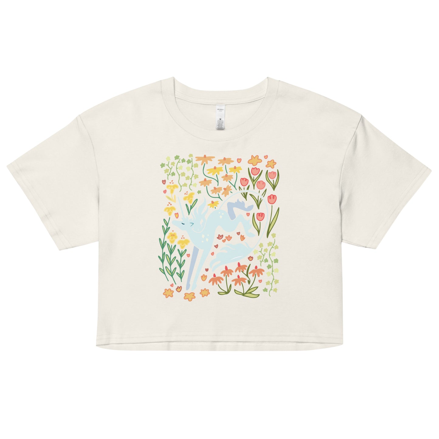 Unicorn Meadows crop top