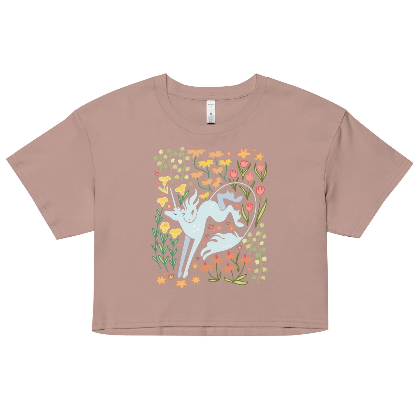 Unicorn Meadows crop top