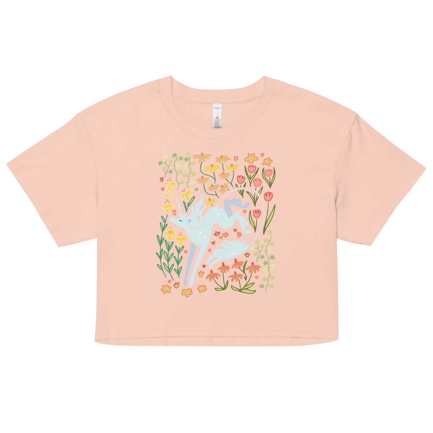 Unicorn Meadows crop top