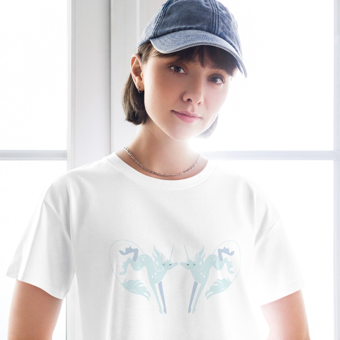Unicorn Kisses crop top