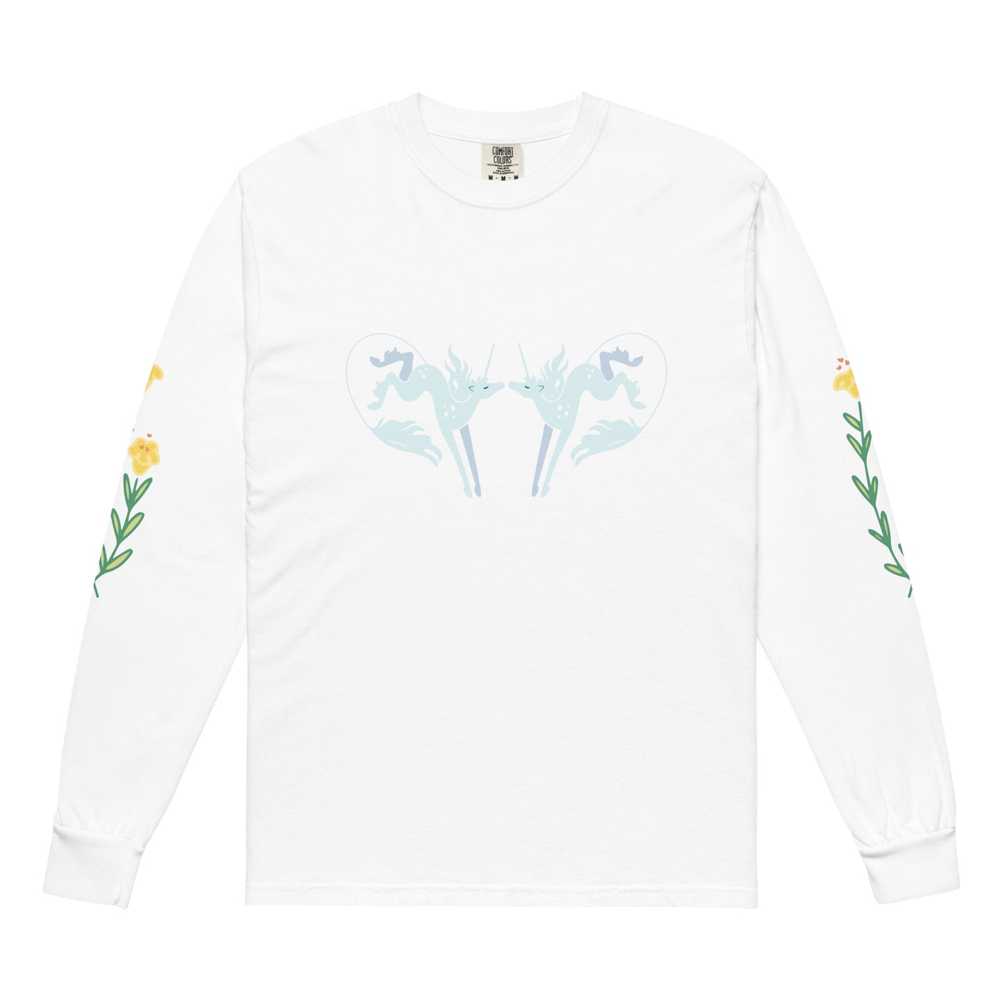 Unicorns Kissing long-sleeve shirt