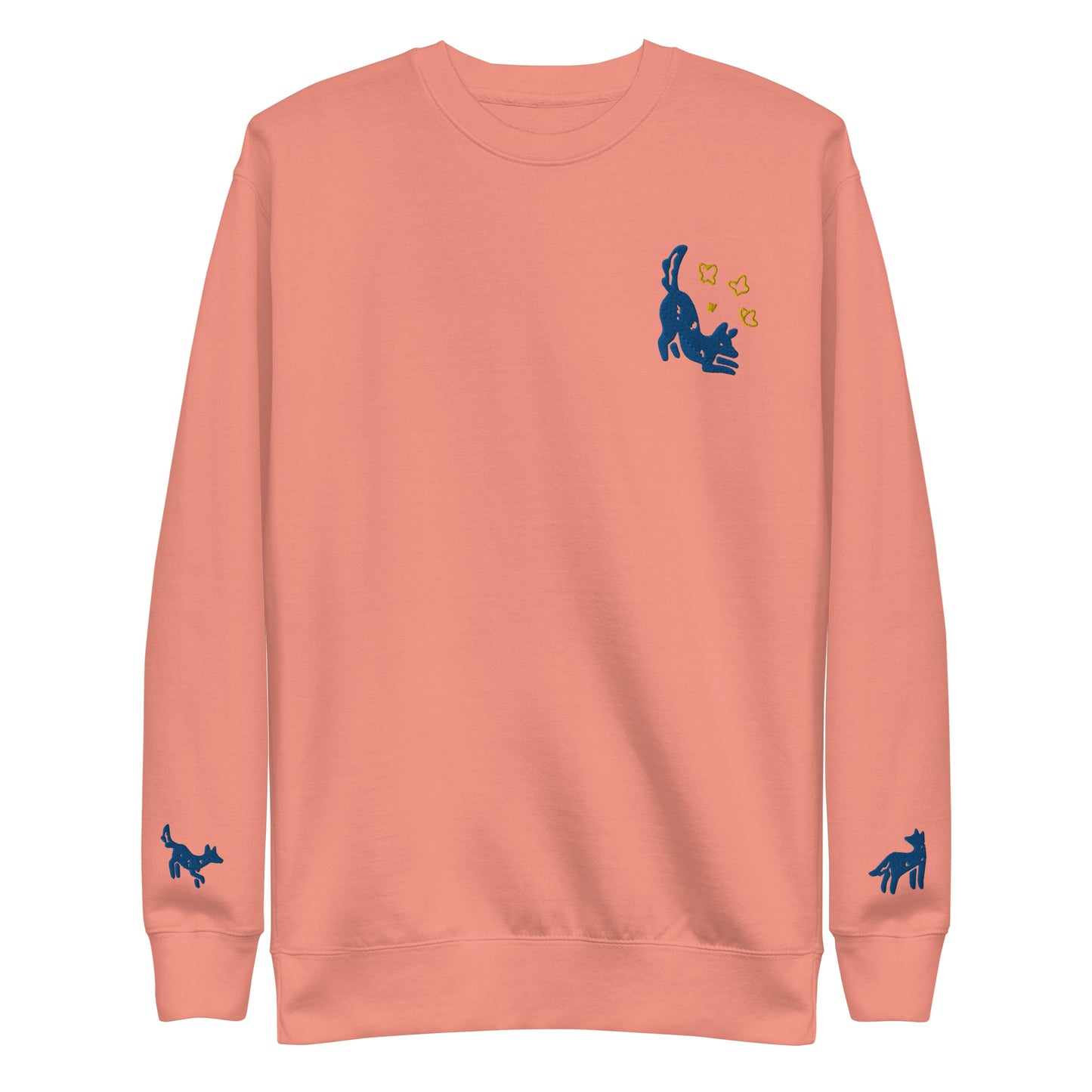 Puppies Embroidered Sweatshirt